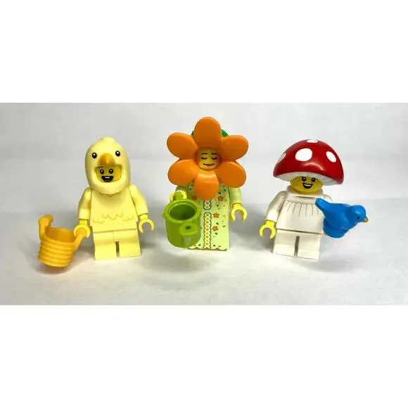New Lego BAM Build a Minifigure Spring / Easter 2026 - Set of 3 Minifigs - Picture 5 of 5